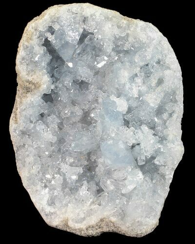 Sky Blue Celestine (Celestite) Crystal Cluster - Madagascar #54808